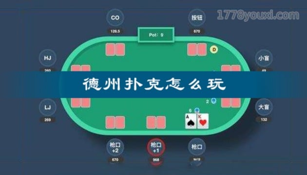 3分钟立刻学会德州扑克规则与扑克玩法