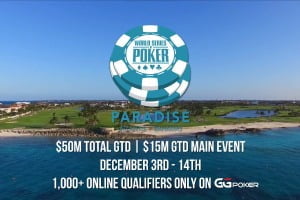 WSOP Paradise巴哈马赛程表，15场赛事5千万美