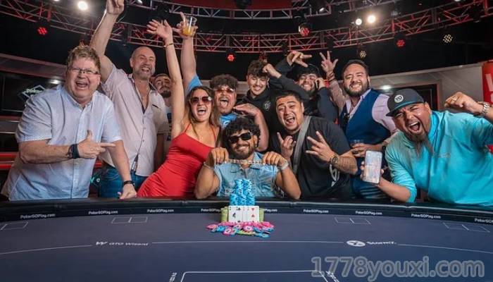 2023 WSOP PLO 主赛事最终赢家；Luo Garza，抱走130万美元